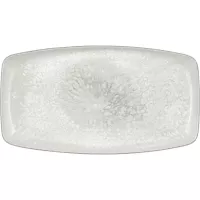 Mělký talíř snackový Bauscher Smart délka 31 cm, dekor Salt