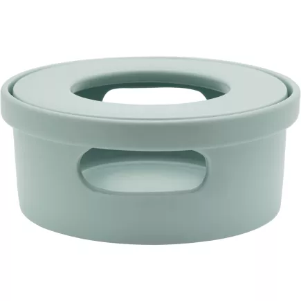 BREDEMEIJER Skagen Ohřívač na čajovou svíčku, světle modrý, výška: 60 mm, průměr: 140 mm