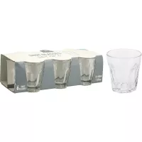 Sklenice na destiláty, sada 6 ks, klasické, objem: 0,04 litru, výška: 60 mm, průměr: 90 mm